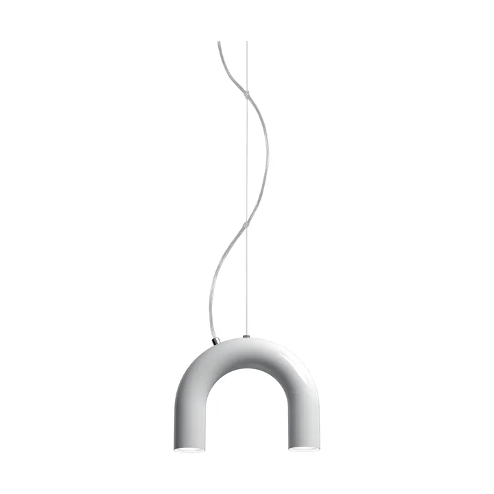 Lámpara colgante Arch Single - White, 25,5 cm - Oblure