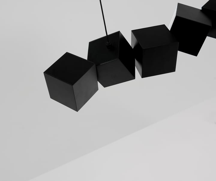 Lámpara colgante Blockchain system 17, Black Oblure
