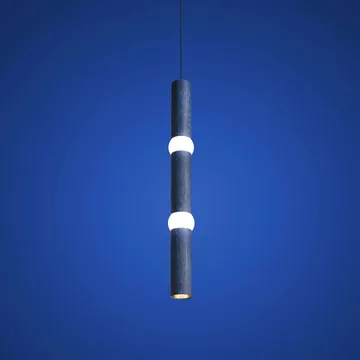 Lámpara colgante Lightbone - Large 83,6 cm, blue oak - Oblure
