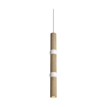 Lámpara colgante Lightbone - Large 83,6 cm, natural oak - Oblure