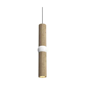 Lámpara colgante Lightbone - Medium 53,8 cm, natural oak - Oblure