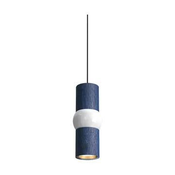 Lámpara colgante Lightbone - Small 24 cm, blue oak - Oblure