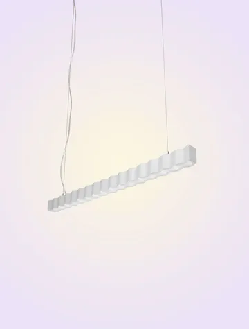 Lámpara colgante Superwave - White - Oblure