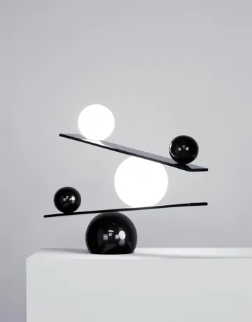 Lámpara de mesa Balance - Black, v2 - Oblure
