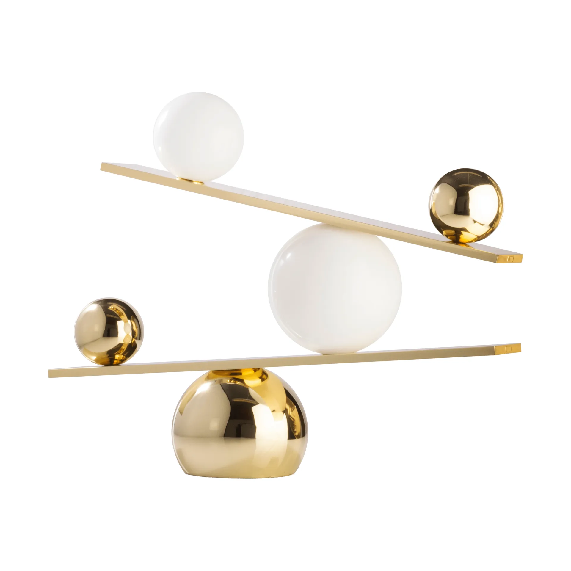 Lámpara de mesa Balance, Brass, v2 Oblure