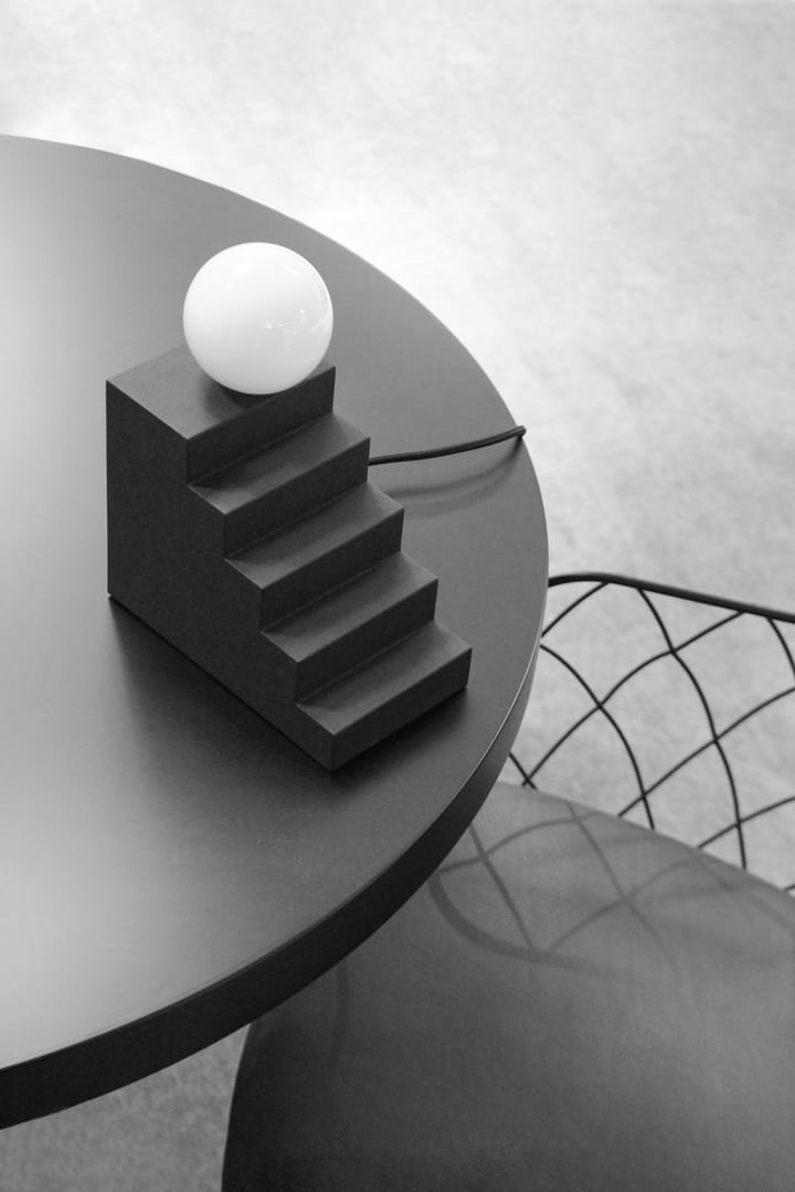 Lámpara de mesa Stair, Velvet black Oblure