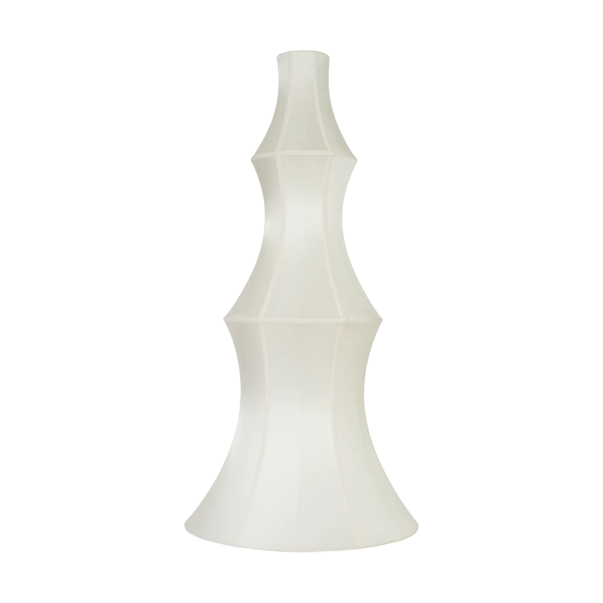 Pantalla de lámpara Indochina Classic Long, Offwhite Oi Soi Oi