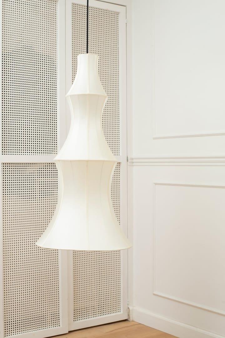 Pantalla de lámpara Indochina Classic Long, Offwhite Oi Soi Oi
