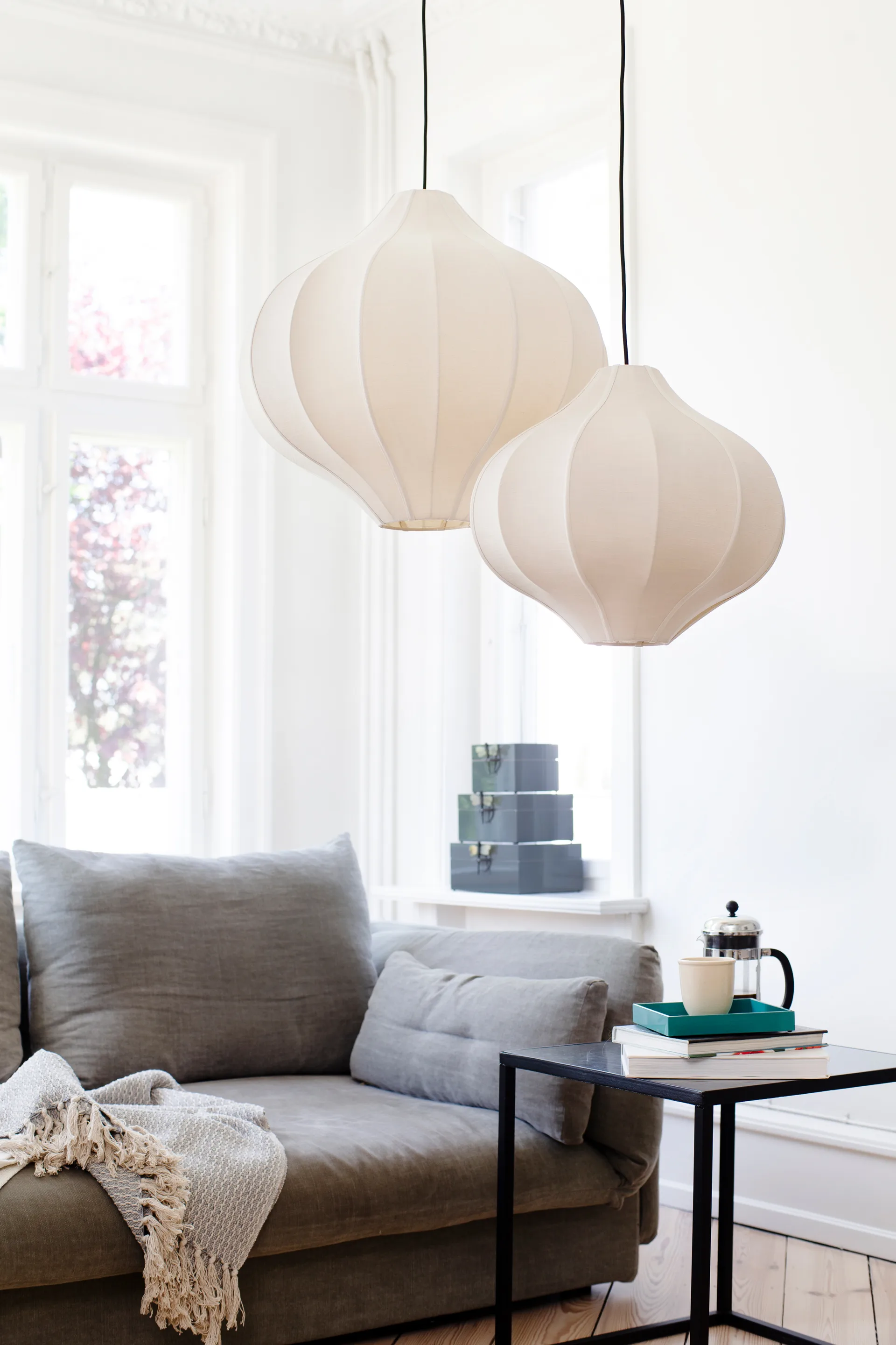 Pantalla de lámpara Indochina Classic Onion L , Sand-sand Oi Soi Oi