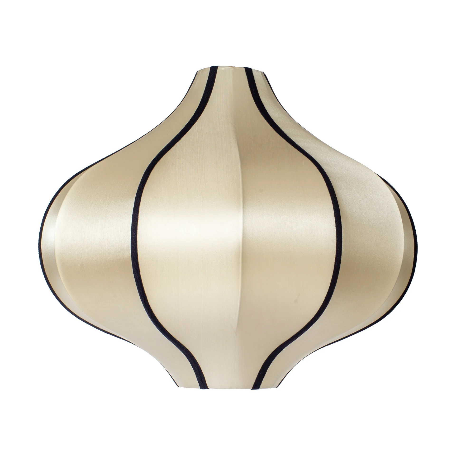 Pantalla de lámpara Indochina Classic Onion S, Kit-negro Oi Soi Oi