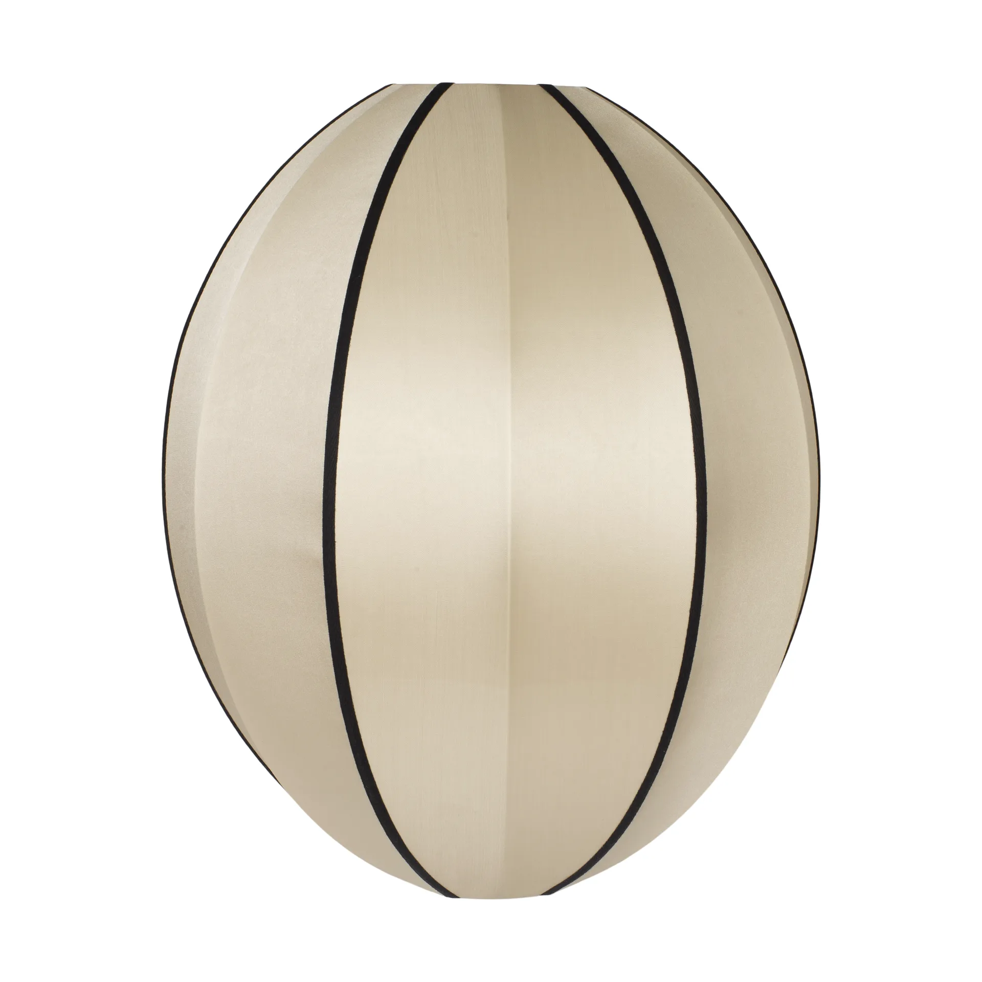 Pantalla de lámpara Indochina Classic Oval L, Kit-black Oi Soi Oi