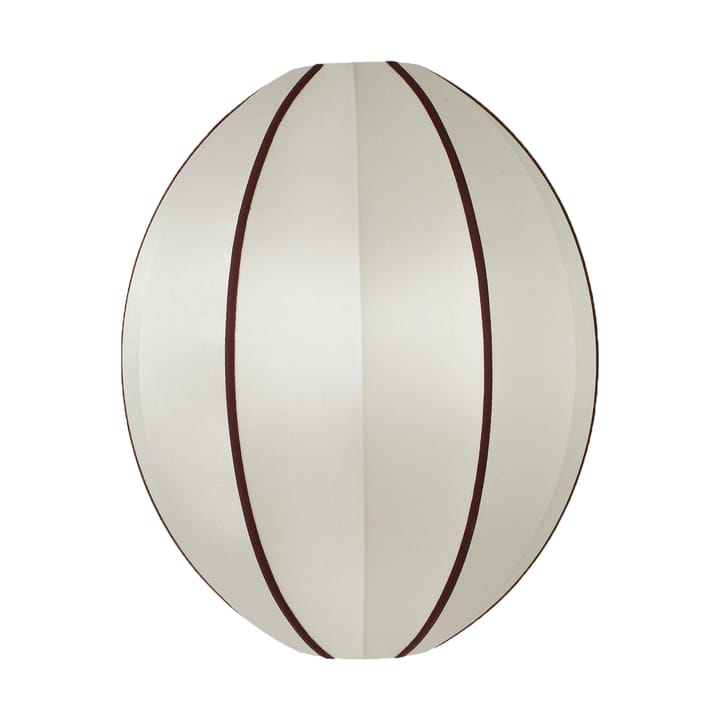 Pantalla de lámpara Indochina Classic Oval L - Offwhite-bordeaux - Oi Soi Oi