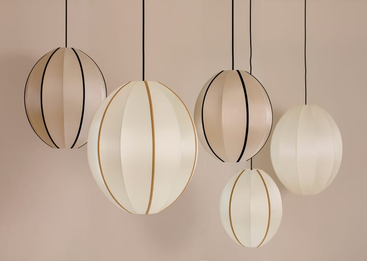 Pantalla de lámpara Indochina Classic Oval S, Offwhite-amber Oi Soi Oi