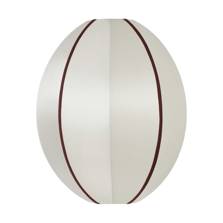 Pantalla de lámpara Indochina Classic Oval S - Offwhite-bordeaux - Oi Soi Oi