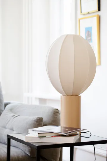 Pantalla de lámpara Indochina Classic Oval S - Sand-sand - Oi Soi Oi