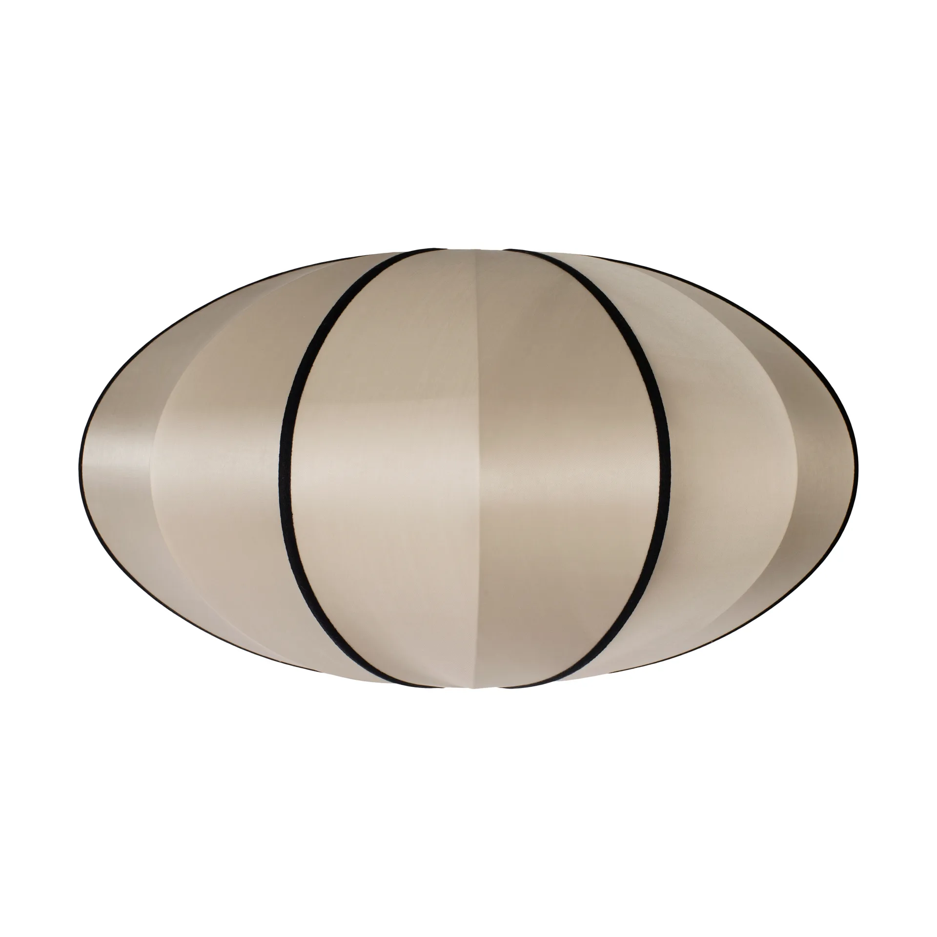 Pantalla de lámpara Indochina Classic Pumpkin, Kit-black Oi Soi Oi