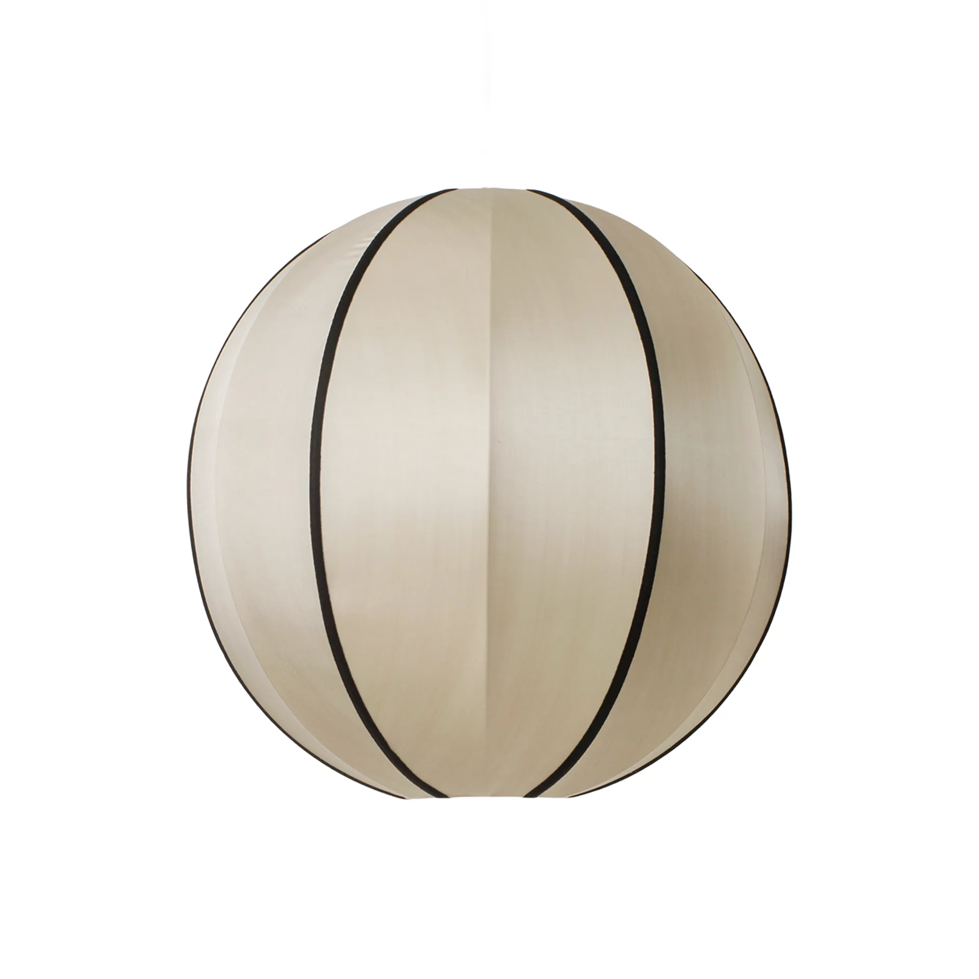 Pantalla de lámpara Indochina Classic Round, Kit-black Oi Soi Oi