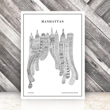 Lámina Manhattan - 50 x 70 cm - Olle Eksell