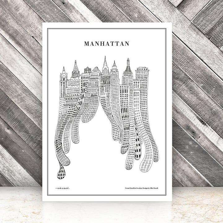 Lámina Manhattan, 50 x 70 cm Olle Eksell