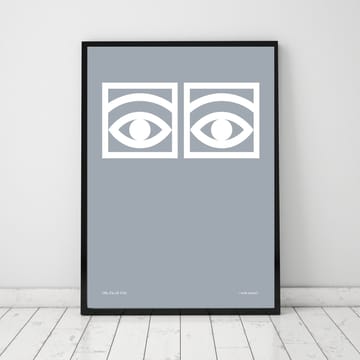 Lámina Ögon gris - 50x70 cm - Olle Eksell