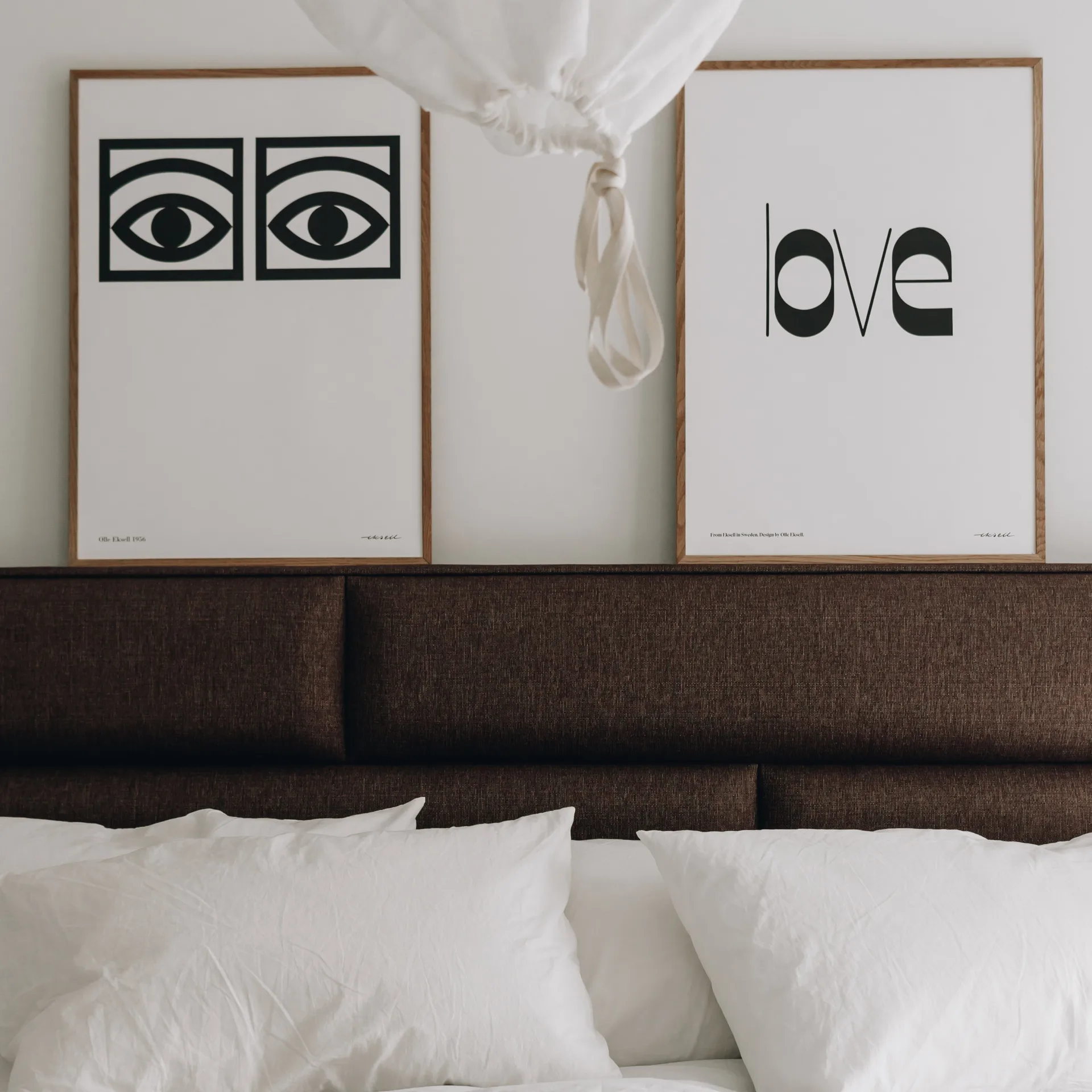 Póster de los ojos - Ögon , 50 x 70 cm Olle Eksell