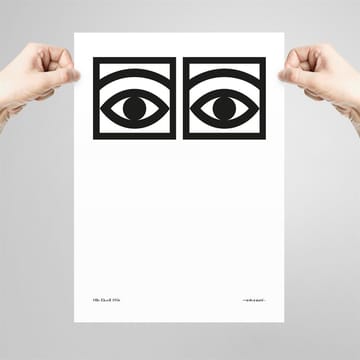 Póster de los ojos - Ögon  - 50 x 70 cm - Olle Eksell