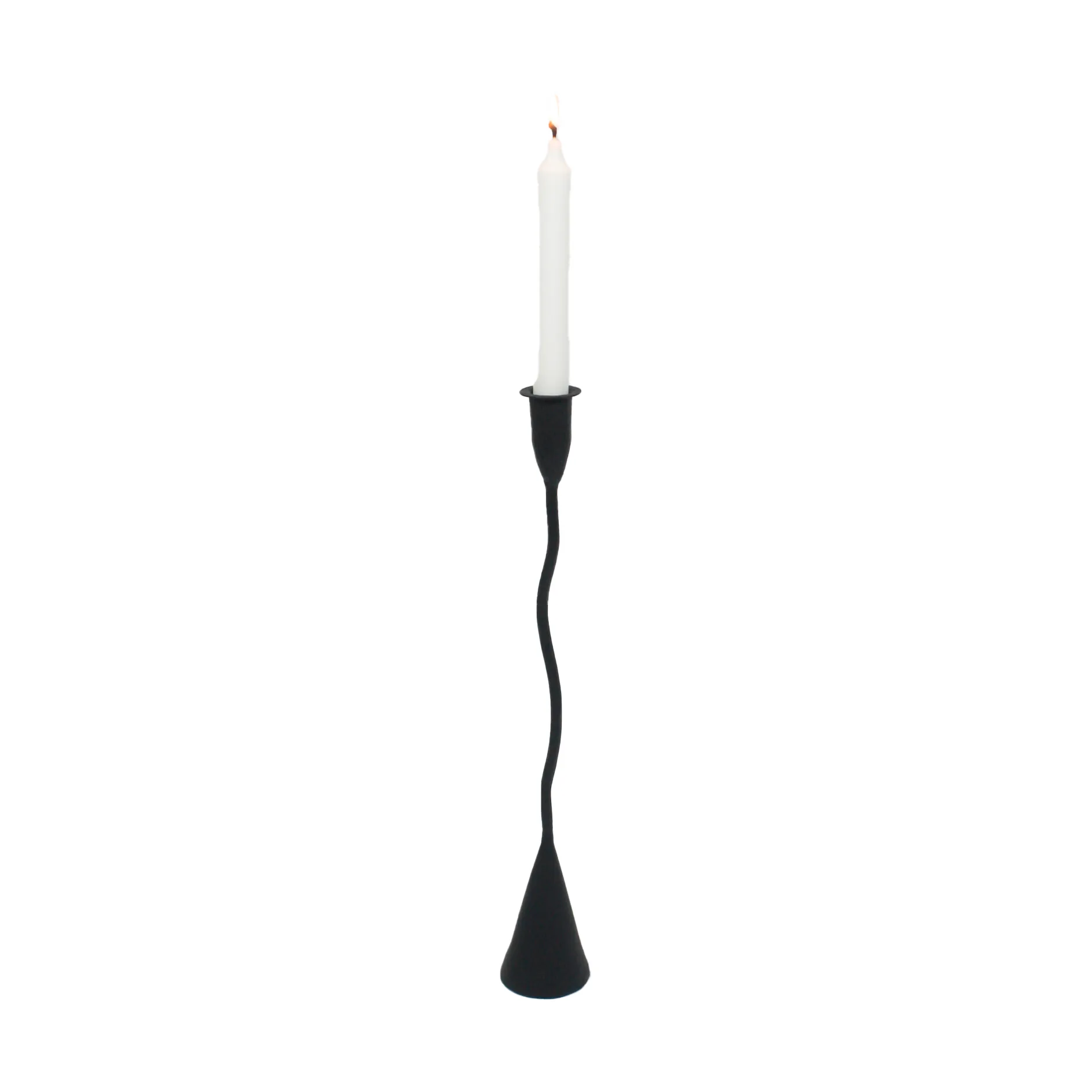 Candelabro Eskil 43 cm, Negro Olsson & Jensen