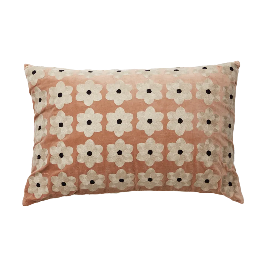 Funda de cojín Daisy 40x60 cm, Rosa viejo Olsson & Jensen