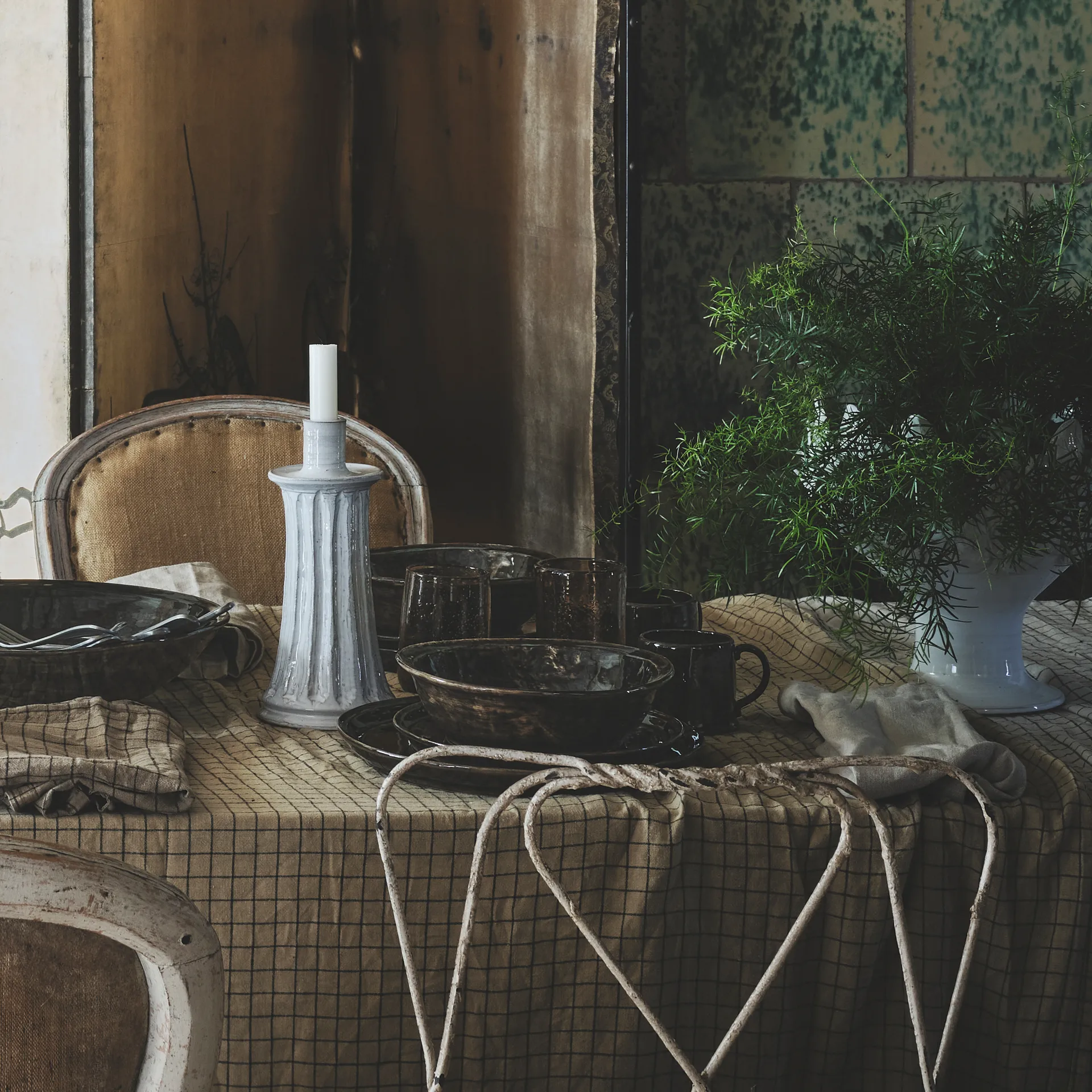 Maceta Marielle grande Ø27 cm, blanco Olsson & Jensen