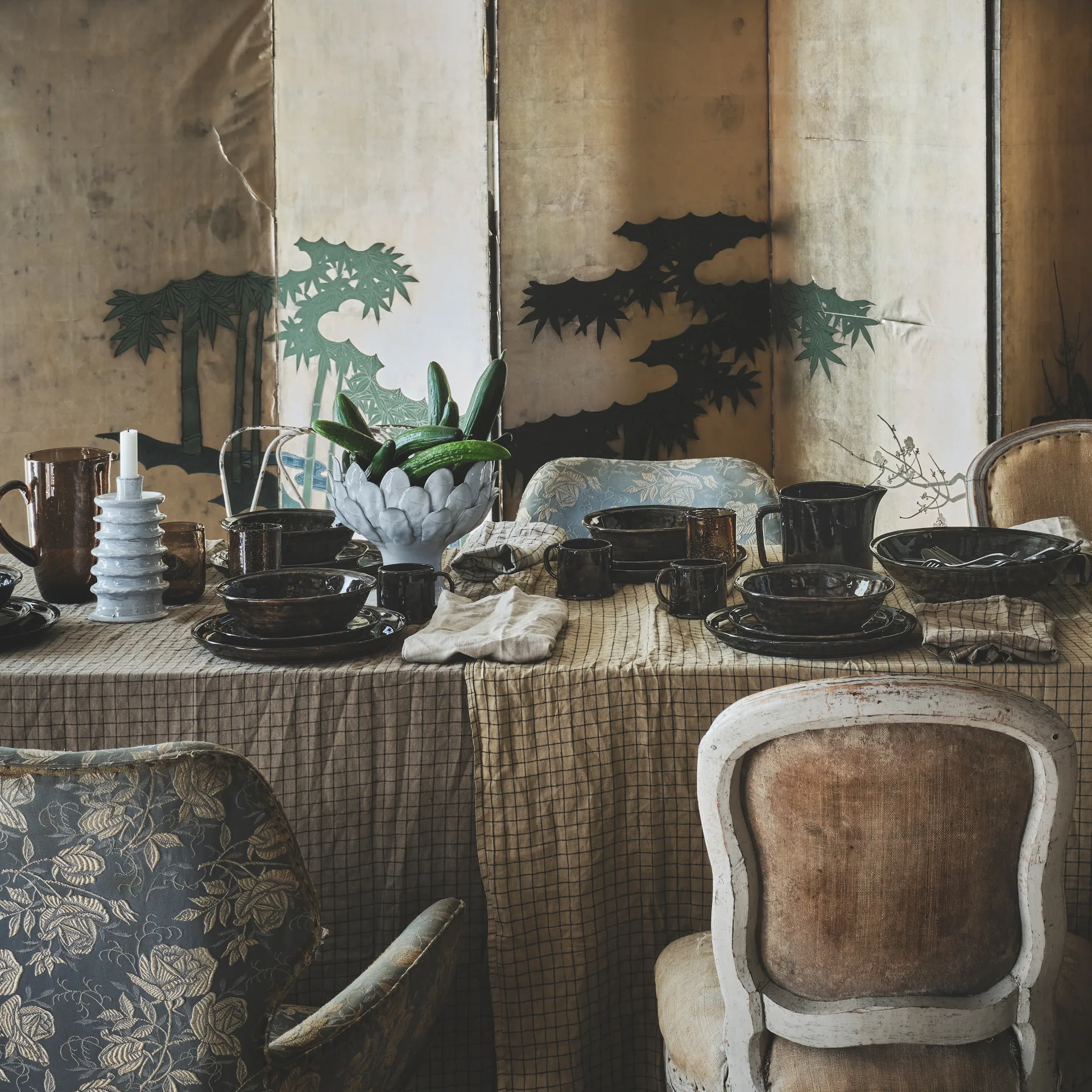 Maceta Marielle pequeña Ø23,5 cm, blanco Olsson & Jensen