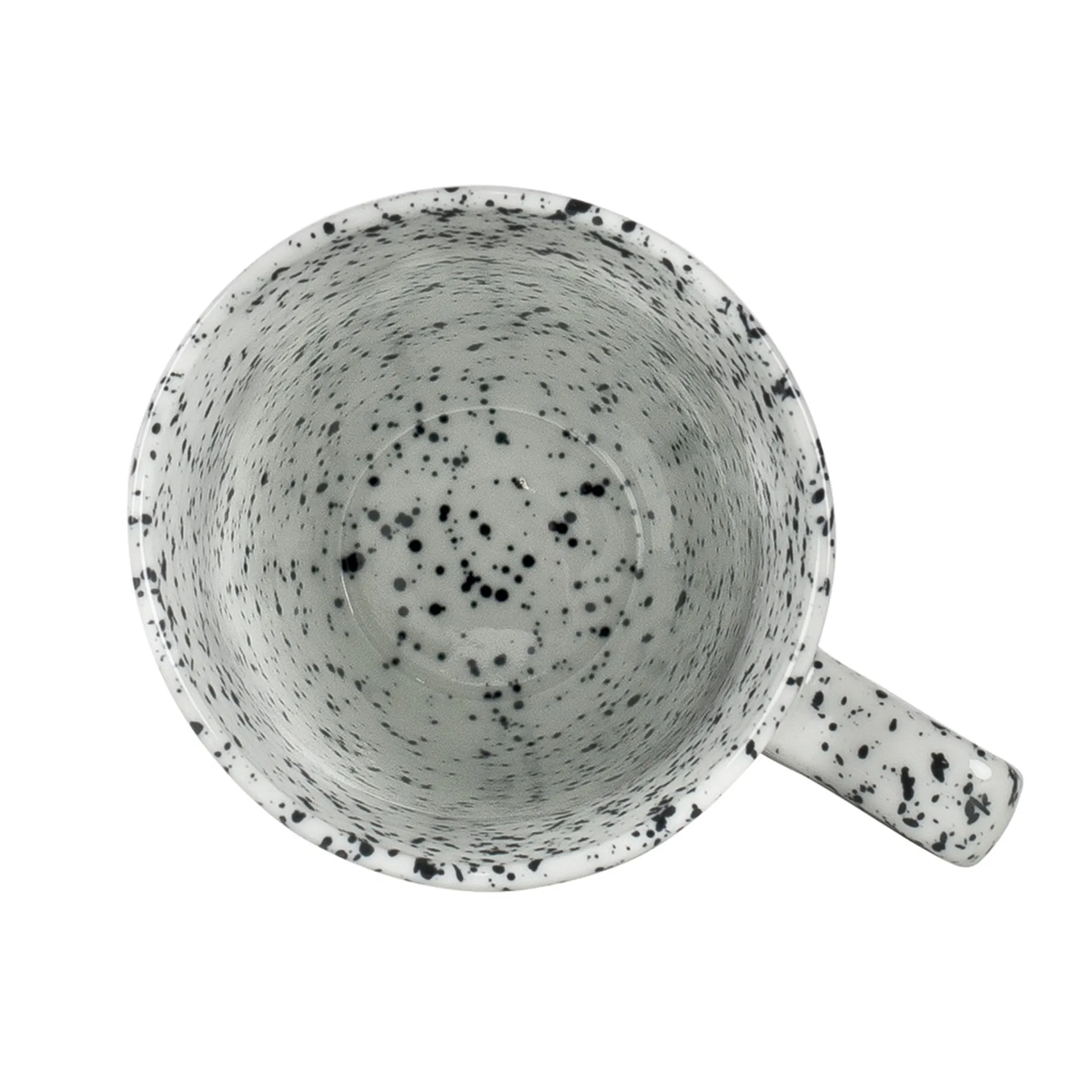 Mug Poppi, blanco-negro Olsson & Jensen