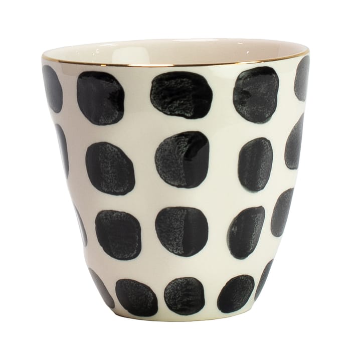 Mug Vigdis - negro-blanco-oro - Olsson & Jensen