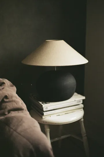 Pie de lámpara Bellac 30,5 cm - Gris oscuro - Olsson & Jensen