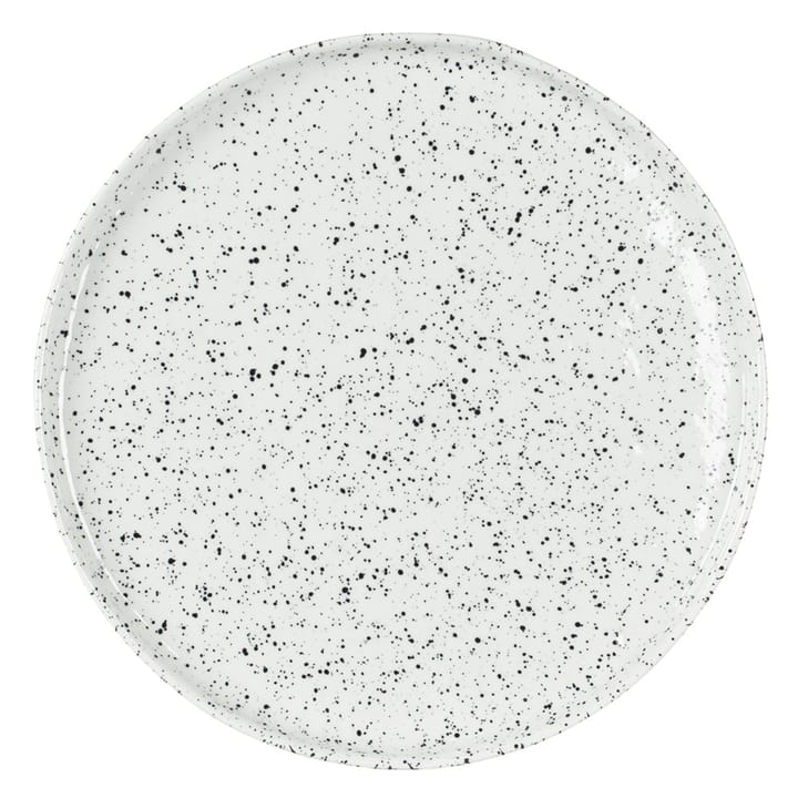 Plato de mesa Poppi 27 cm - blanco-negro - Olsson & Jensen