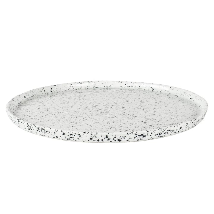 Plato de mesa Poppi 27 cm - blanco-negro - Olsson & Jensen