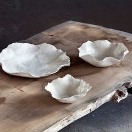 Plato de porcelana Olsson & Jensen, mediano Olsson & Jensen
