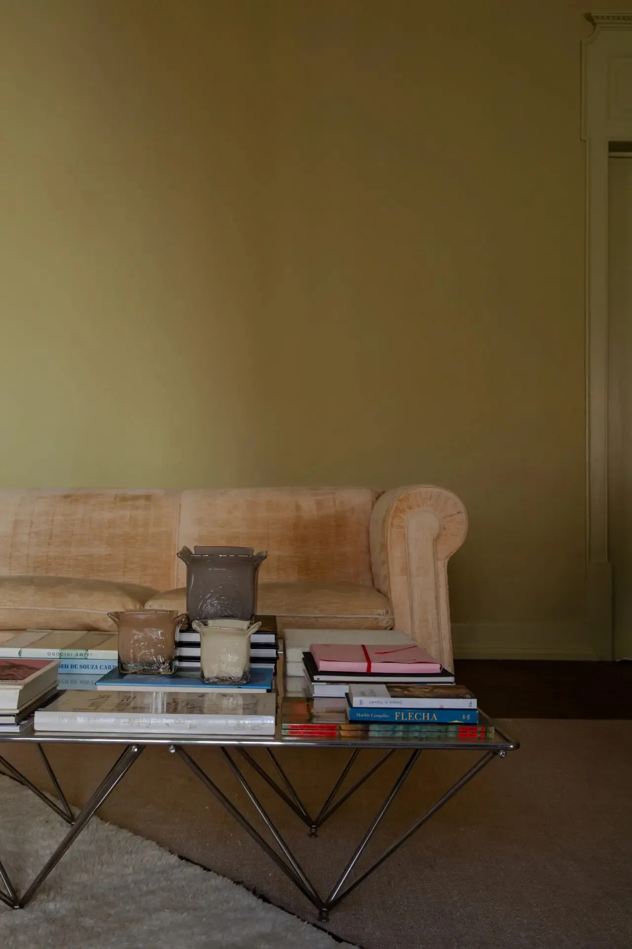 Portavelas Atlas 15,5 cm, Taupe Olsson & Jensen