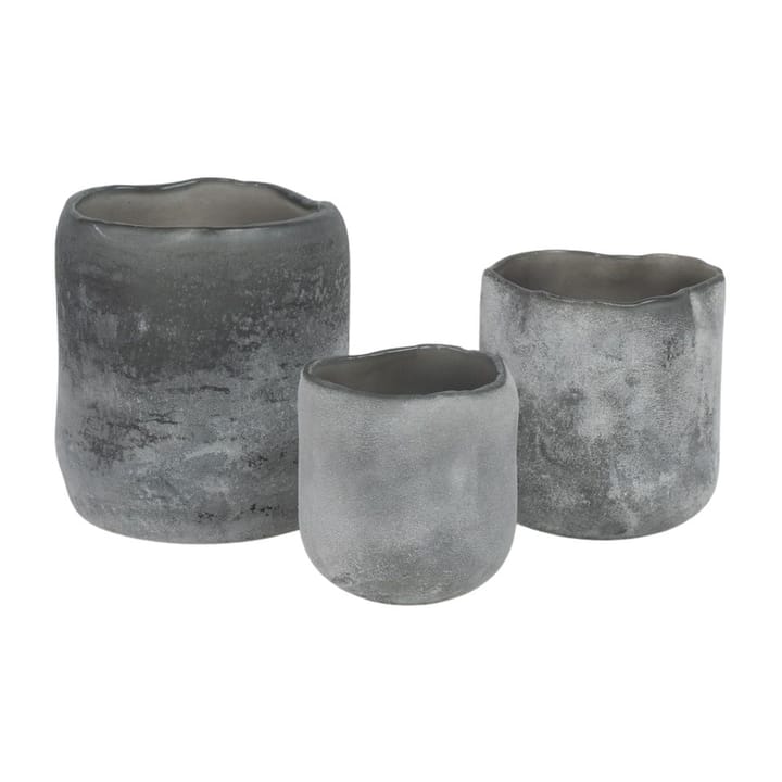 Portavelas Halde 10 cm, gris Olsson & Jensen