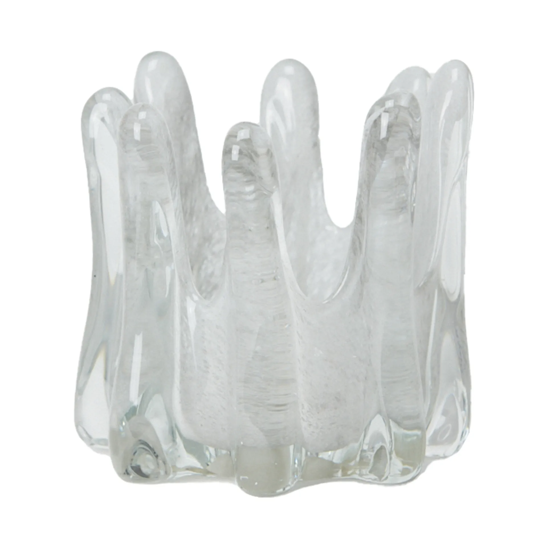 Portavelas Helix Ø14 cm, Gris claro Olsson & Jensen