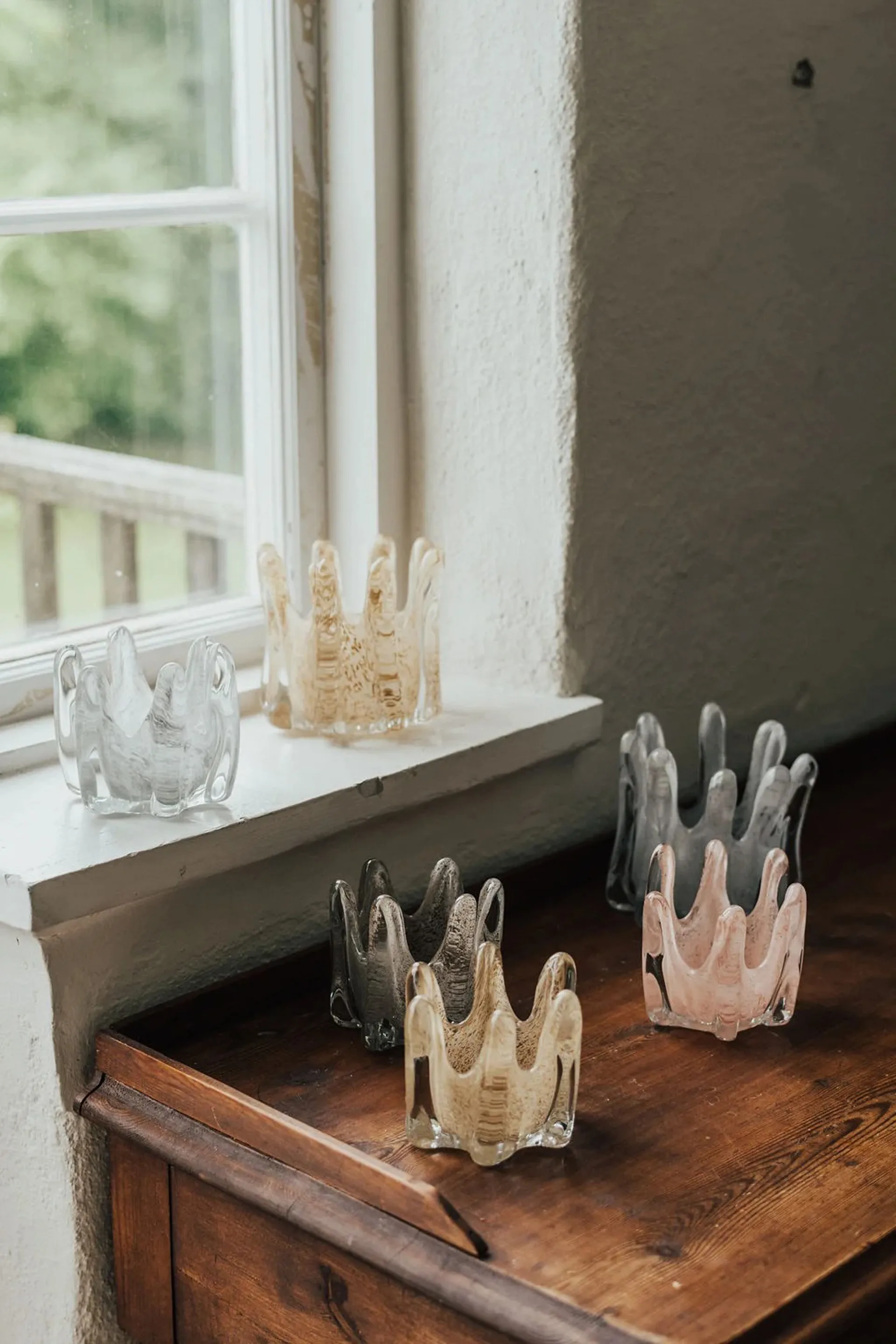 Portavelas Helix Ø14 cm, Gris claro Olsson & Jensen