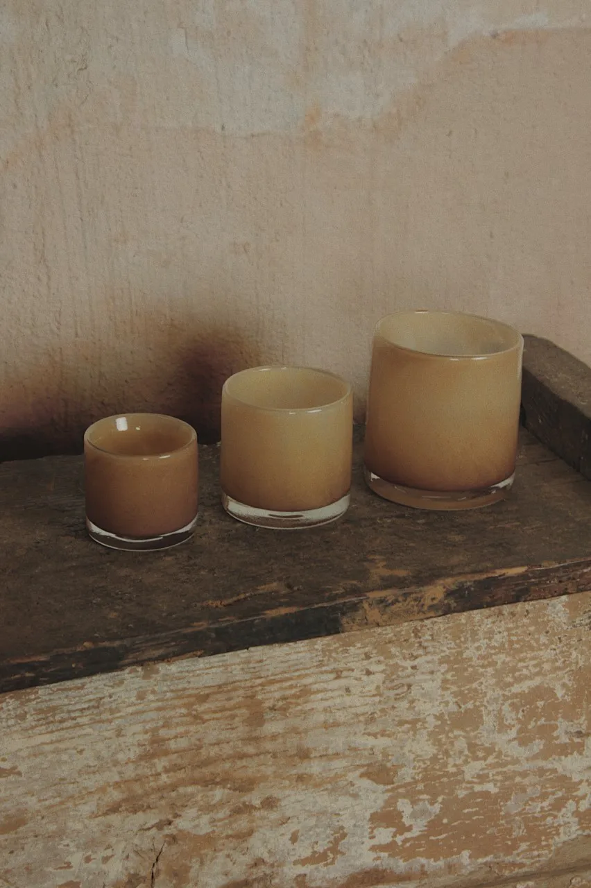 Portavelas Nilla 12 cm, arena Olsson & Jensen