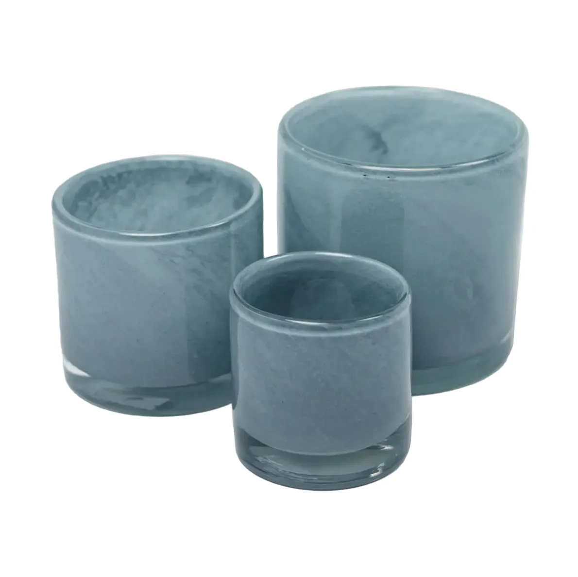 Portavelas Nilla 8 cm, Azul claro Olsson & Jensen