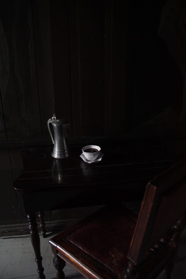 Taza con plato Clair, Blanco Olsson & Jensen