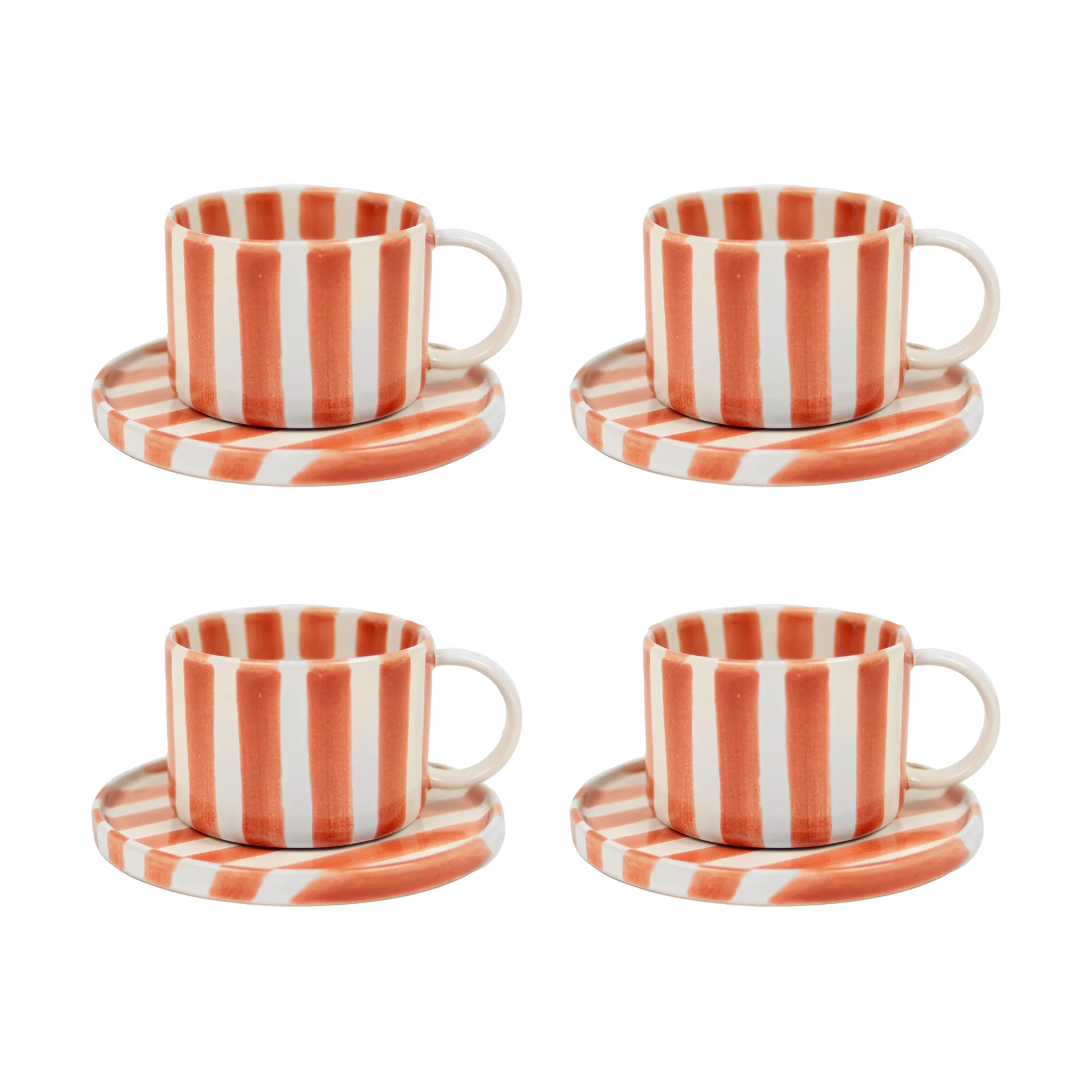 Taza con plato Monica paquete de 4 - Óxido,  Olsson & Jensen