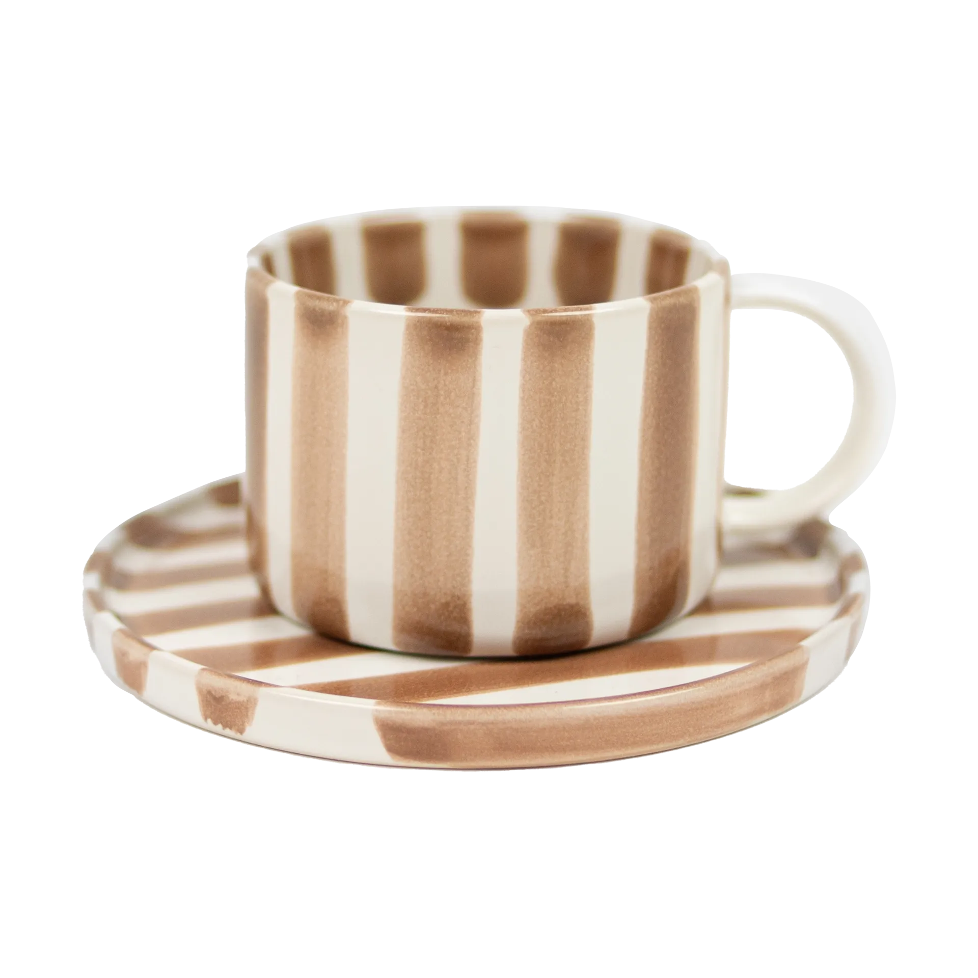 Taza y platillo Monica, Beige Olsson & Jensen