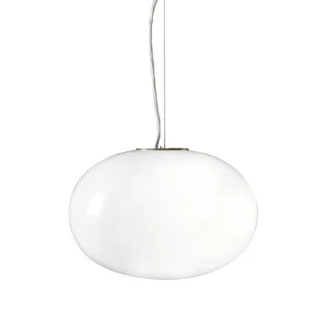 Lámpara colgante Alba 465 - Opal, latón - Oluce