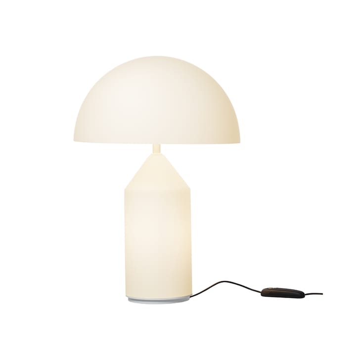 Lámpara de mesa Atollo medium 235 Vidrio, Opal Oluce