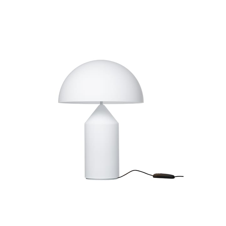 Lámpara de mesa Atollo medium 237 Vidrio - Opal, medium - Oluce