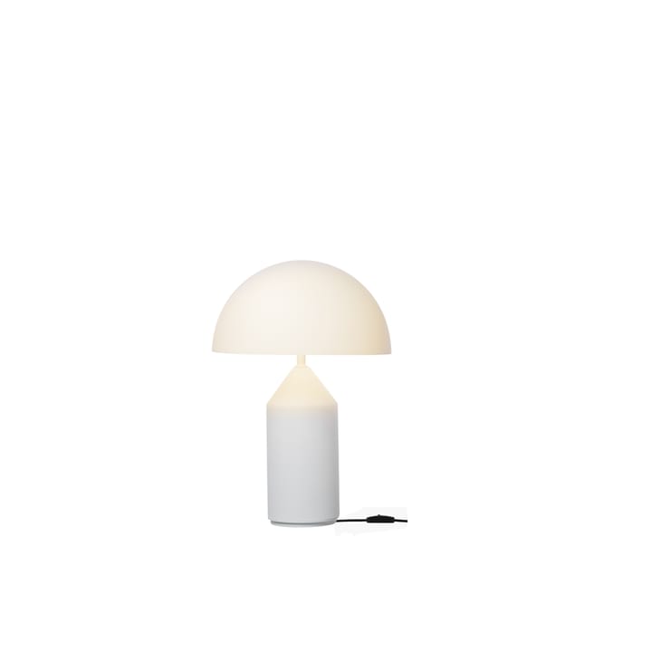 Lámpara de mesa Atollo small 236 Vidrio, Opal Oluce
