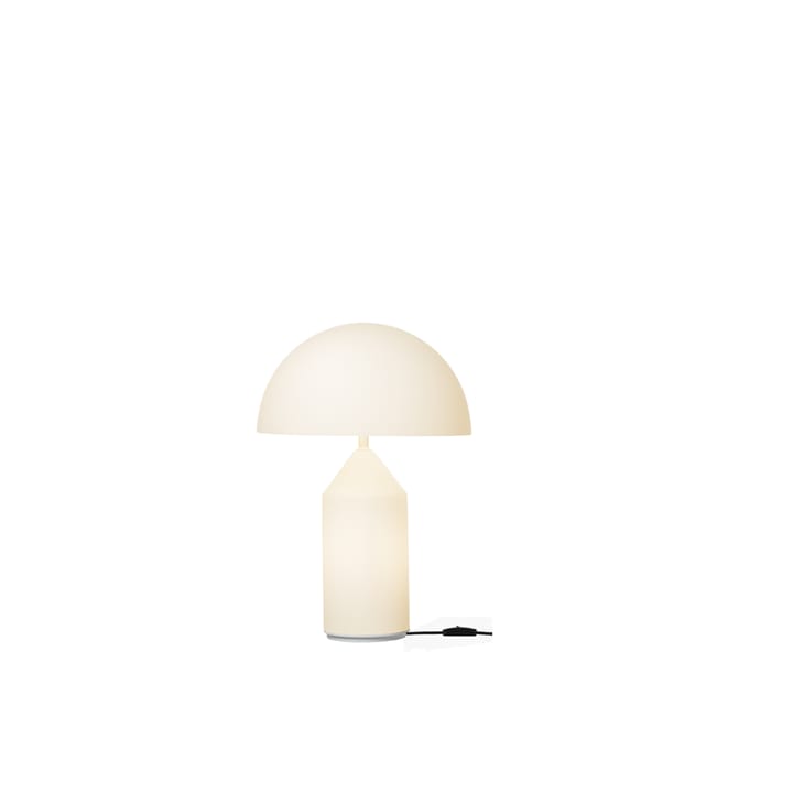 Lámpara de mesa Atollo small 236 Vidrio, Opal Oluce